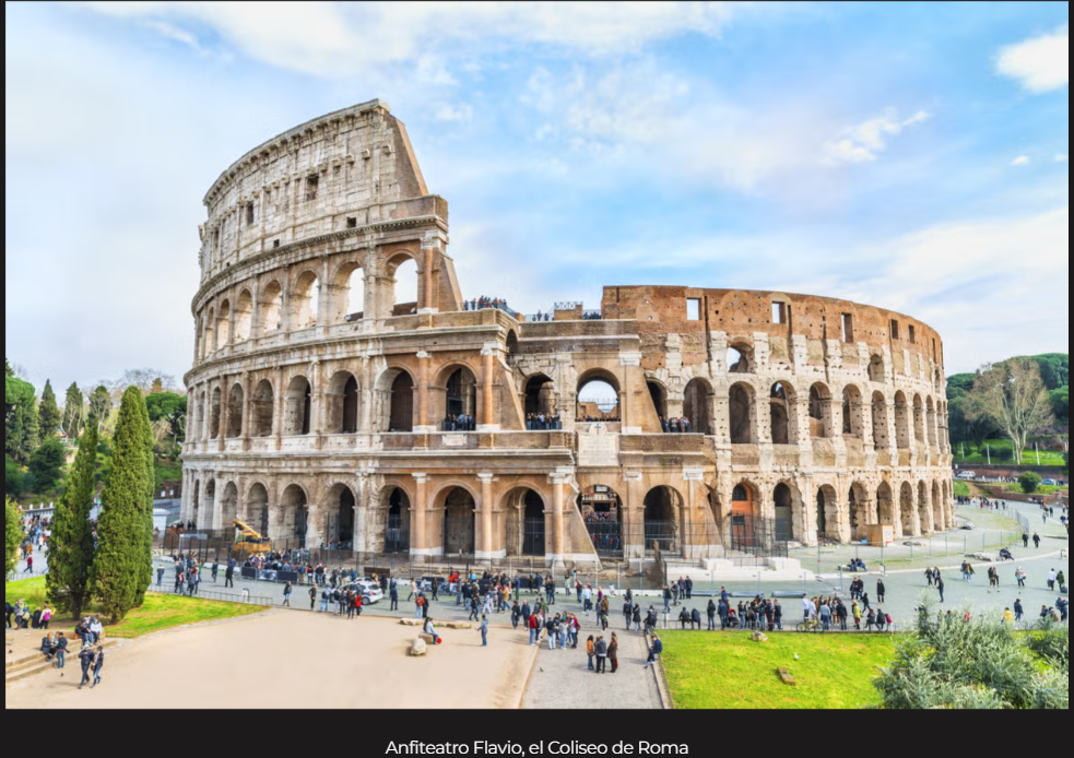 Anfiteatro Flavio, Coliseo Romano